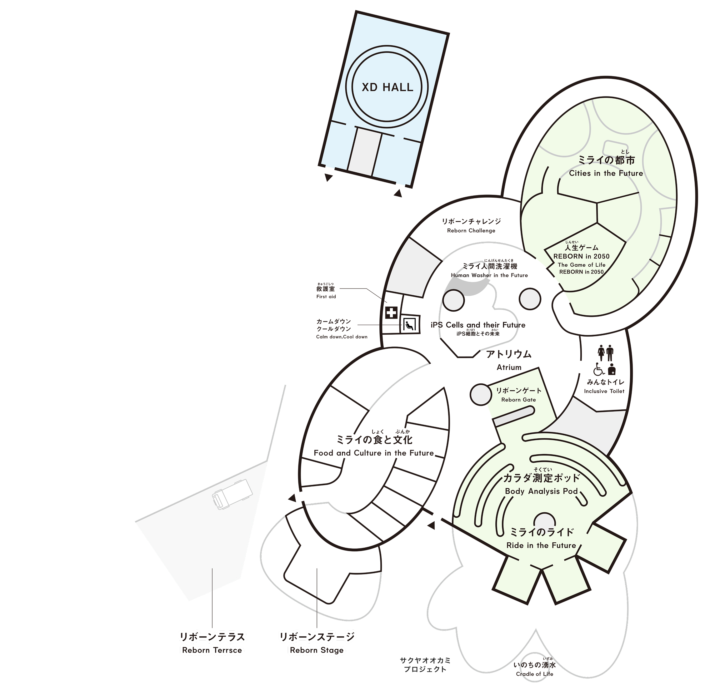 大阪ヘルスケアパビリオン (大阪関西万博) 2025年大阪・関西万博「大阪ヘルスケアパビリオン」の「ミライの